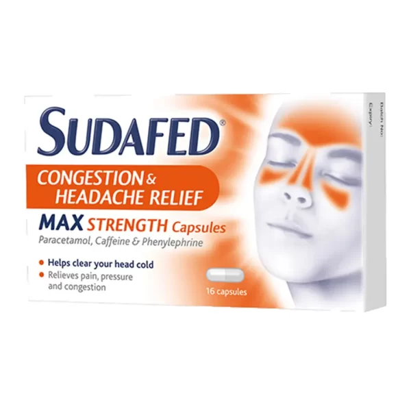 Sudafed congestion 16 CAPS