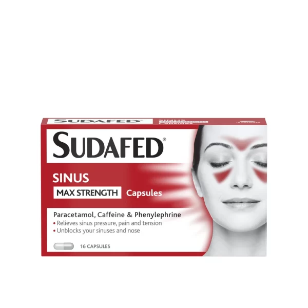 Sudafed pressure pain max 16 CAPS